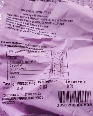 Sugar and nutrients in Fam srl