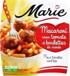 Macaroni and meatballs