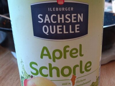 Flavoured apple schorle