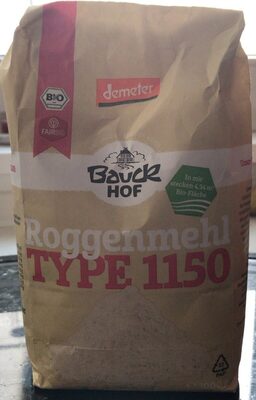 Rye flours type 1150