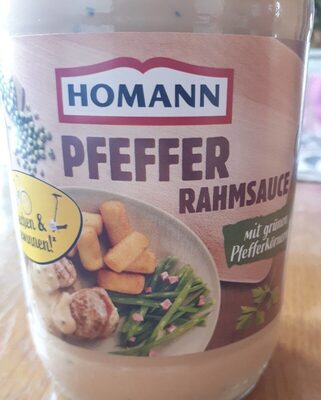 Pfefferrahmsauce