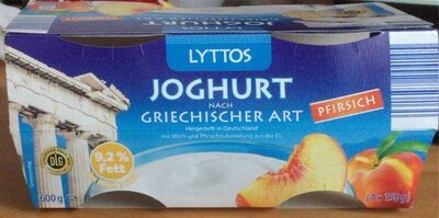 Pfirsich joghurt