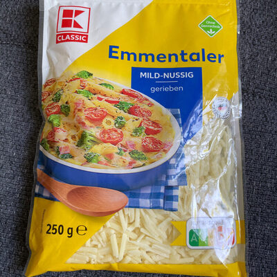 Emmentaler gerieben