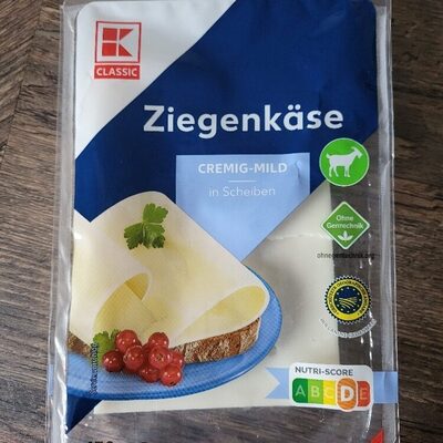 Ziegenkase verpackt