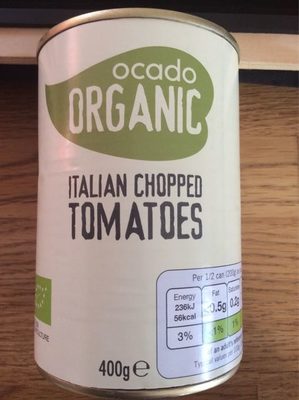 Sugar and nutrients in Italian chooped tomatoes