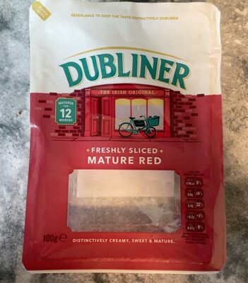 Sugar and nutrients in Dubliner