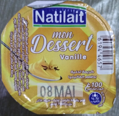 Refrigerated vanilla creamy puddings