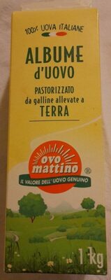 Sugar and nutrients in Ovomattino